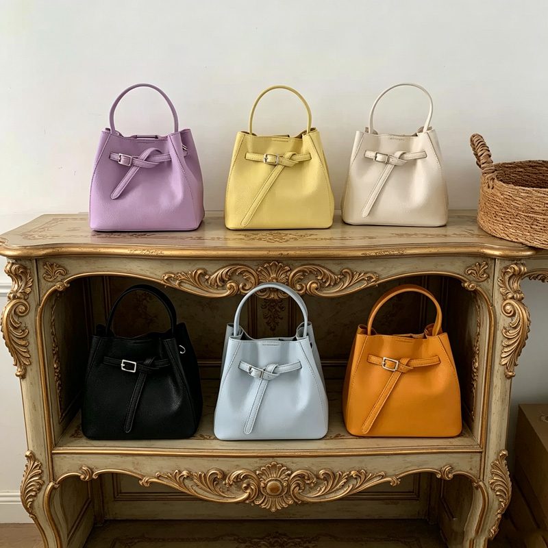 Women'S Bags Top 10 - CLAREGQI 여성용 미니 버킷백, 탈부착 가능한