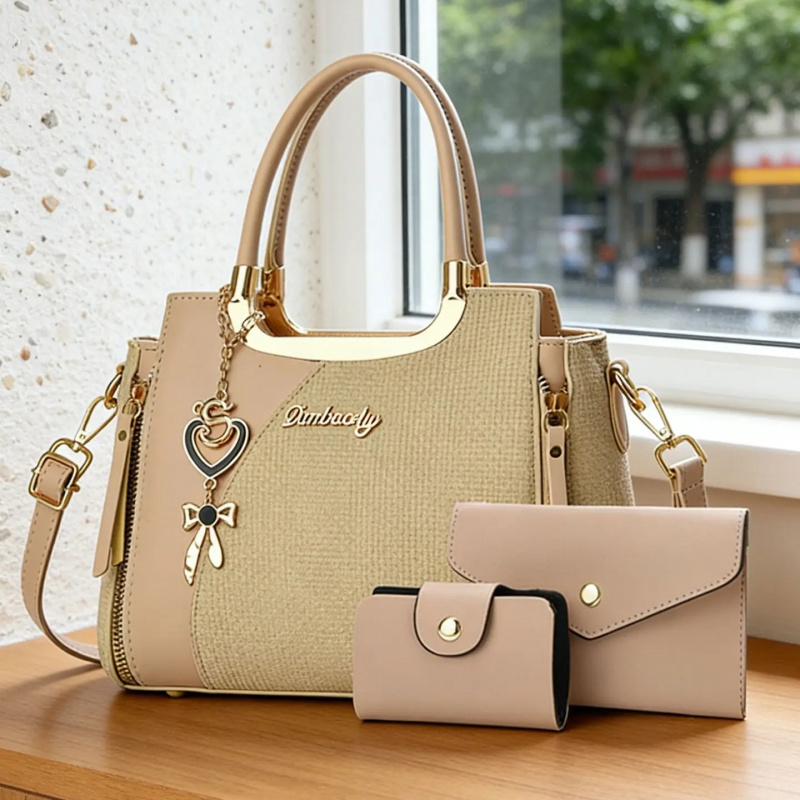 Women Bags Gift - 우아한 여성용 핸드백 세트, 다양한 색상의