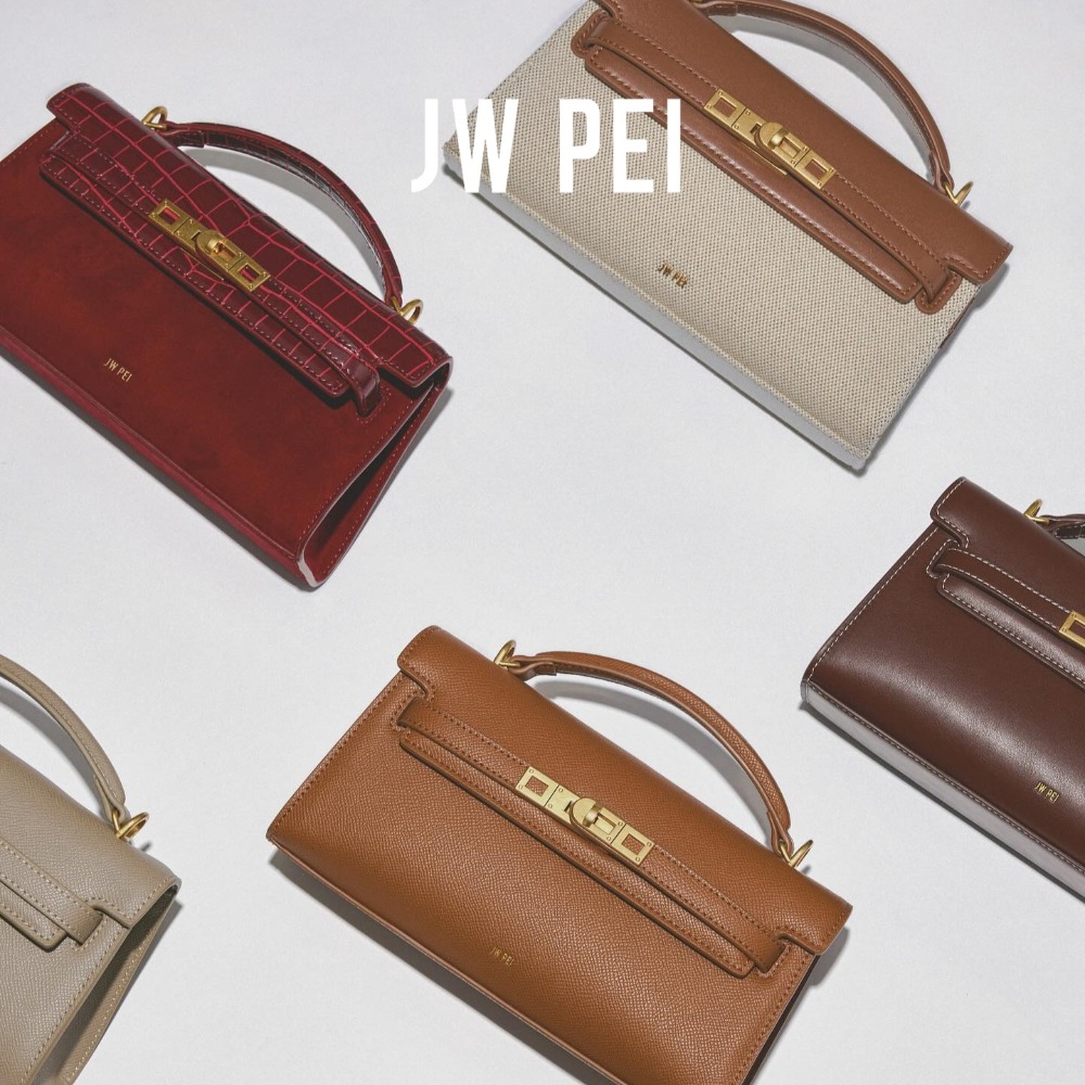 Top Handle Structured - JW PEI 여성용 디자이너 토트백, 상단