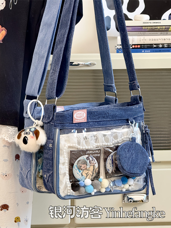 Women Bags Jeans - JIAERDI 하라주쿠 데님 Ita 가방 여성