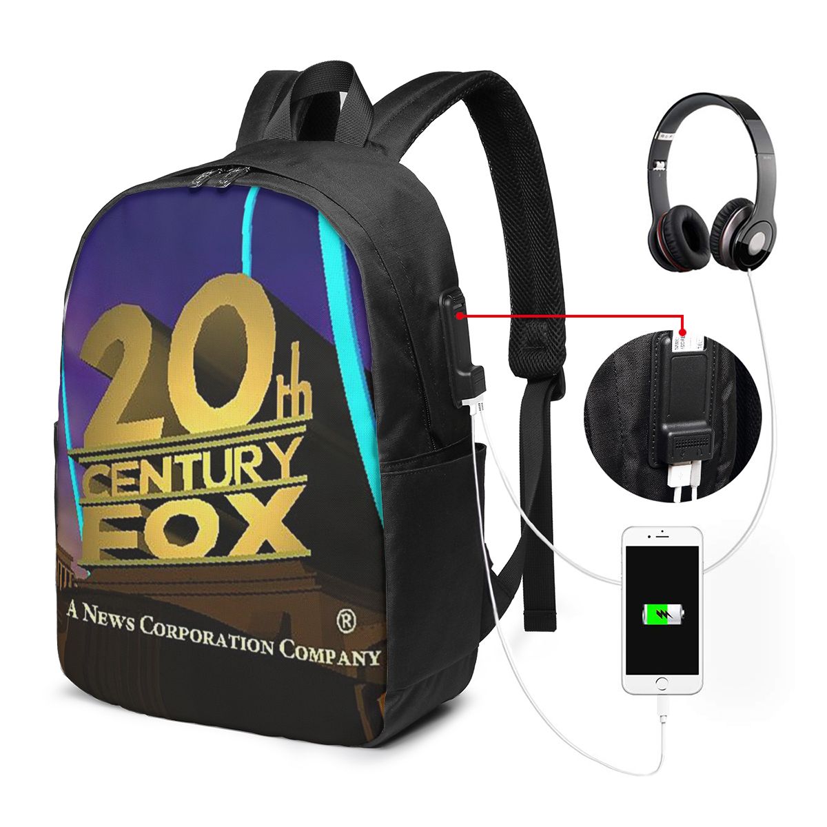 Women Bags For Travel - 20th Century Fox 클래식 배낭 여행