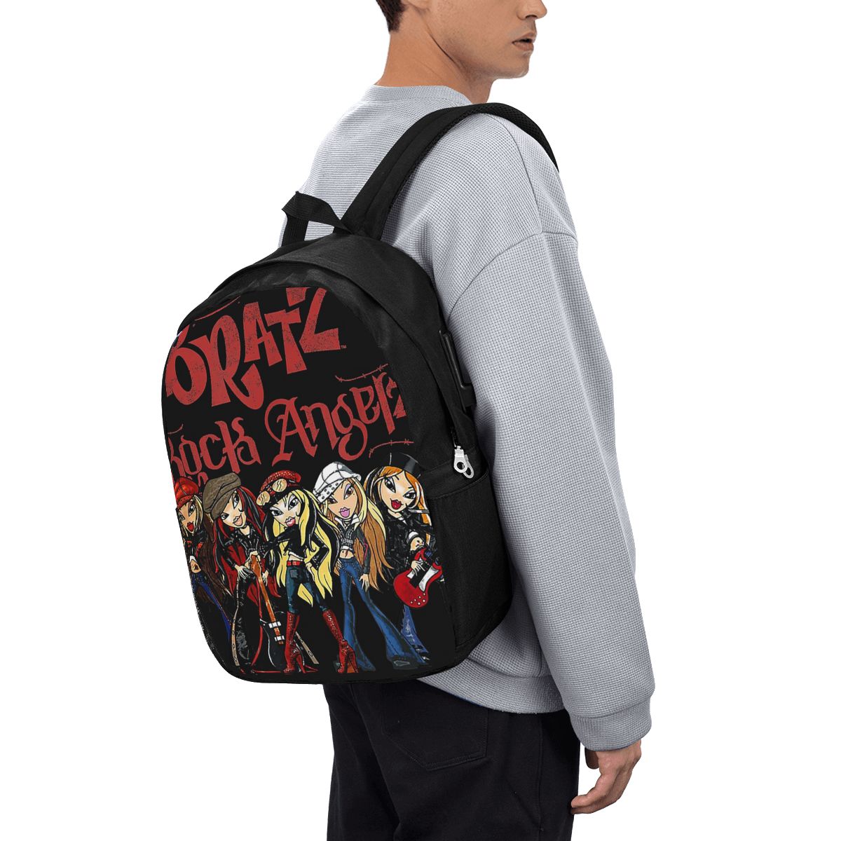 Women Bags For Travel - Bratz Rock Angelz 그룹 샷 백팩