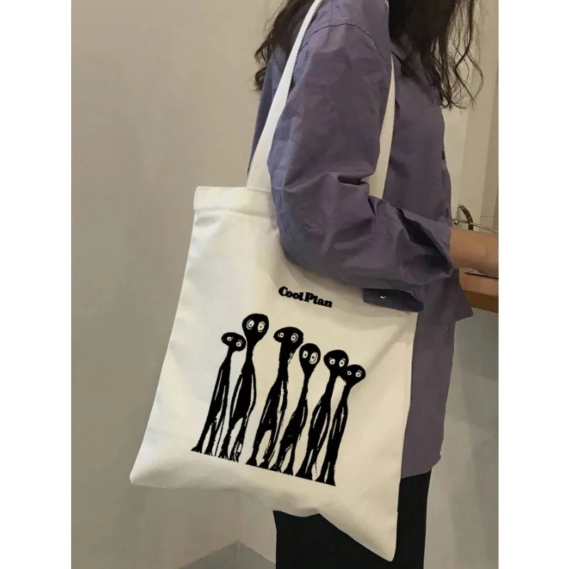 ROMWE Kawaii Bow 패턴 캔버스 숄더백 발렌 - Women Bags For Work 리뷰 및 가격