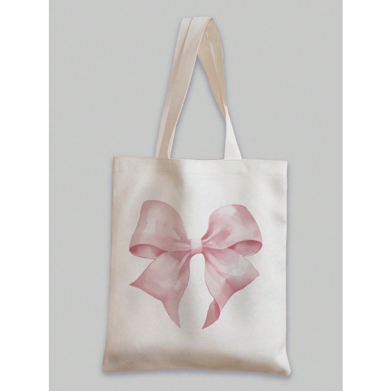 ROMWE Kawaii Bow 패턴 캔버스 숄더백 발렌 - Women Bags For Work 리뷰 및 가격