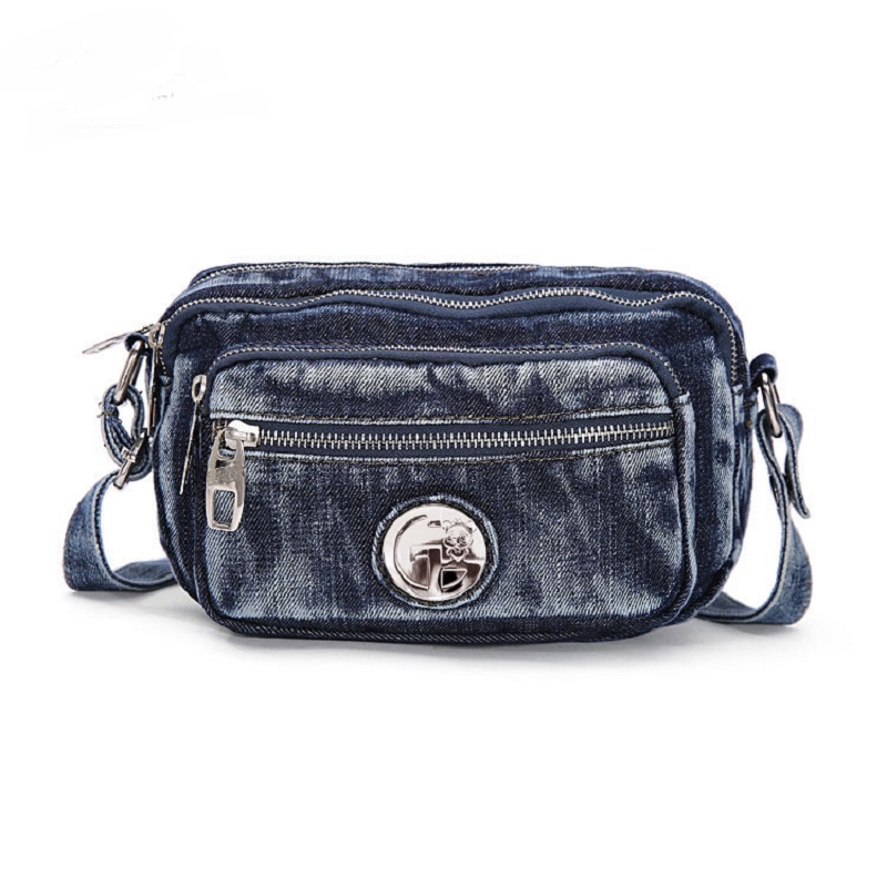 빈티지 패션 소프트 플랩 심플 데님 청바지 핸드백 허리 - Women Bags Jeans 리뷰 및 가격