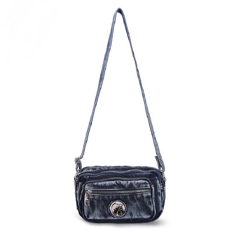 빈티지 패션 소프트 플랩 심플 데님 청바지 핸드백 허리 - Women Bags Jeans 리뷰 및 가격