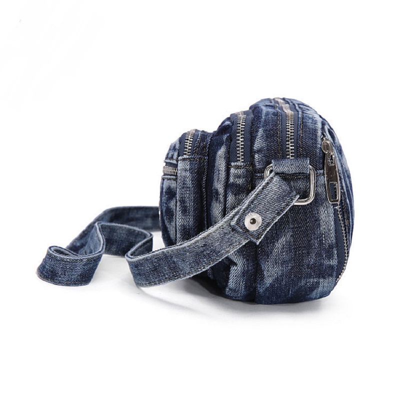 빈티지 패션 소프트 플랩 심플 데님 청바지 핸드백 허리 - Women Bags Jeans 리뷰 및 가격