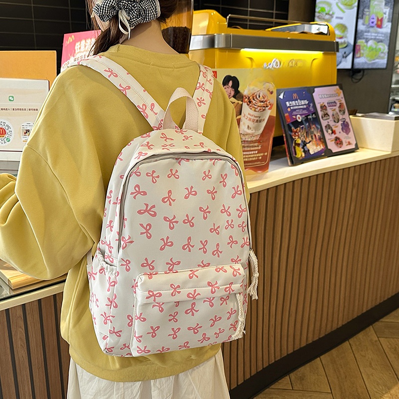 여성 꽃무늬 나일론 백팩 6가지 색상 대용량 경량 여행 - Women Bags Gift 리뷰 및 가격