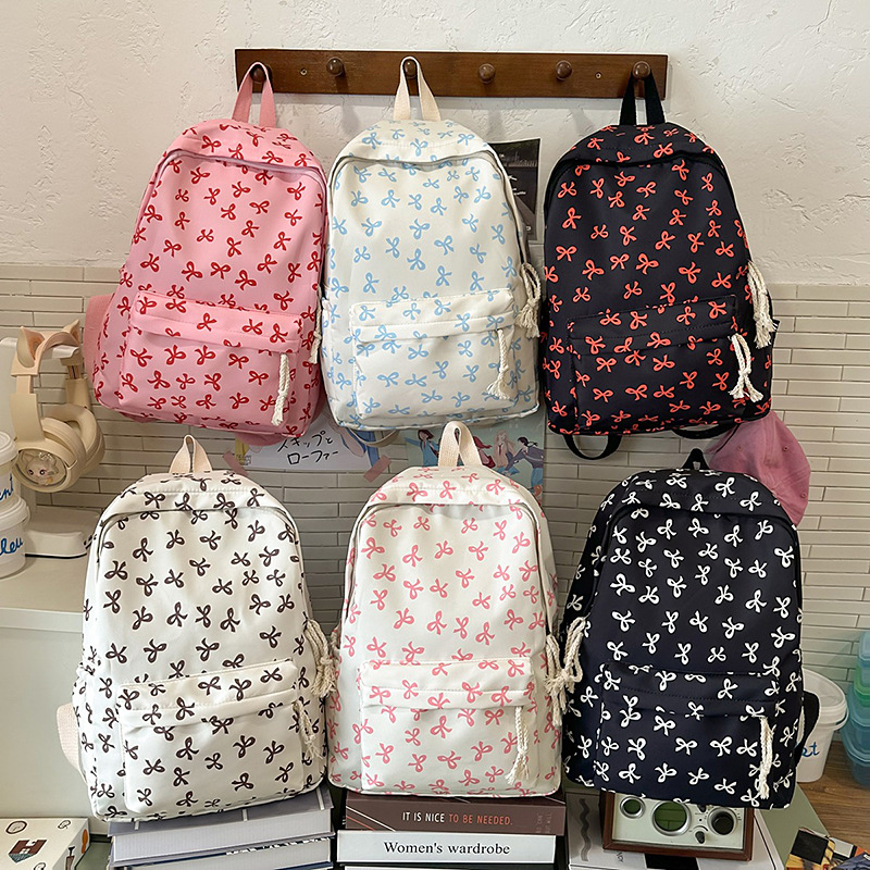 여성 꽃무늬 나일론 백팩 6가지 색상 대용량 경량 여행 - Women Bags Gift 리뷰 및 가격