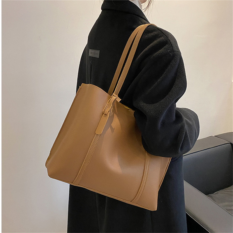 클래식 블랙 인조 가죽 토트백, 대용량 핸드백 숄더백, - Women Bags Aldo 리뷰 및 가격