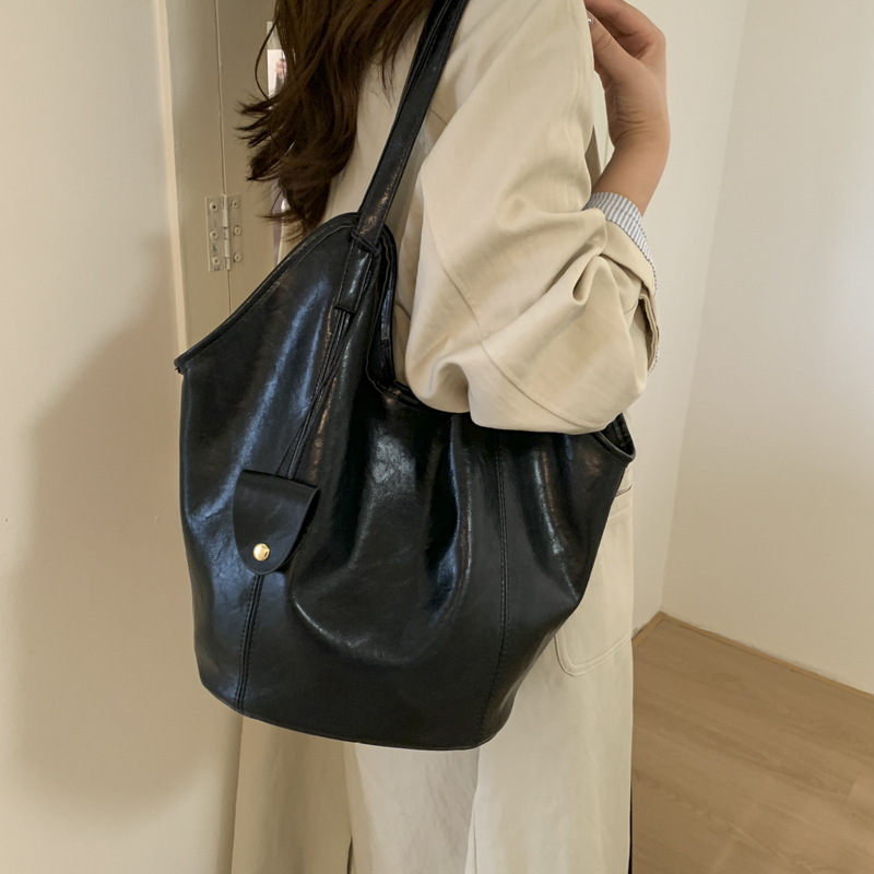 PU 단색 재봉 패션 토트백 대용량 고급 여성 가방 세 - Women Bags Branded Sale 리뷰 및 가격