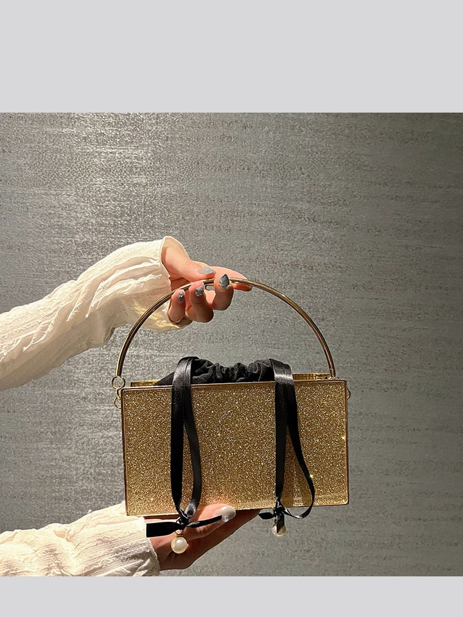 UGALS 반짝이는 스팽글 이브닝 백 버킷 핸드백 크로 - Women'S Young Bags 리뷰 및 가격