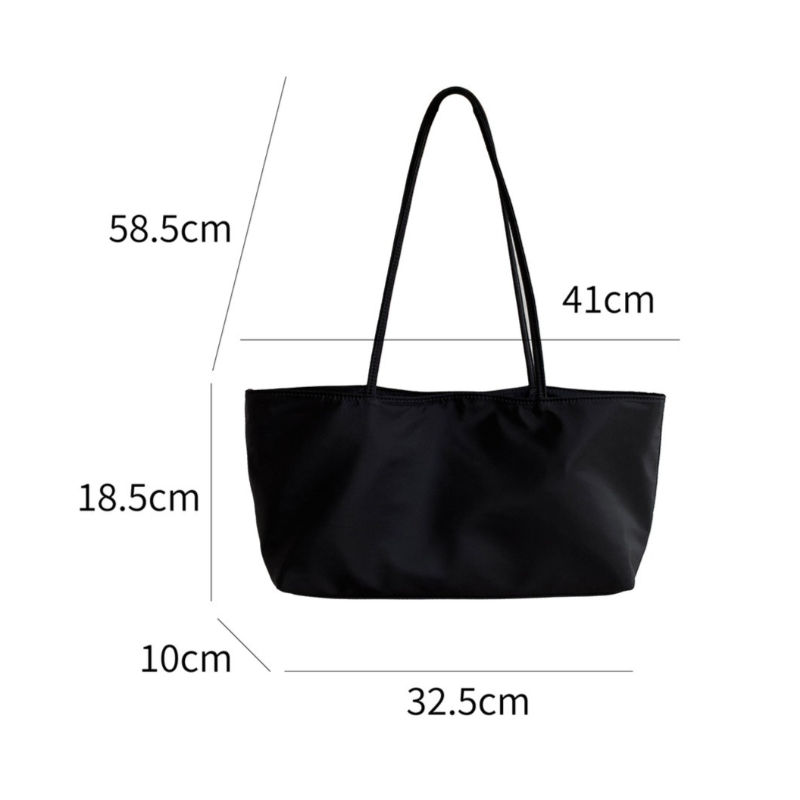 여성용 대용량 나일론 숄더 토트 탑 핸들 언더암 한국  - Women'S Bags Top 10 리뷰 및 가격