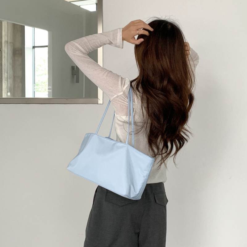 여성용 대용량 나일론 숄더 토트 탑 핸들 언더암 한국  - Women'S Bags Top 10 리뷰 및 가격