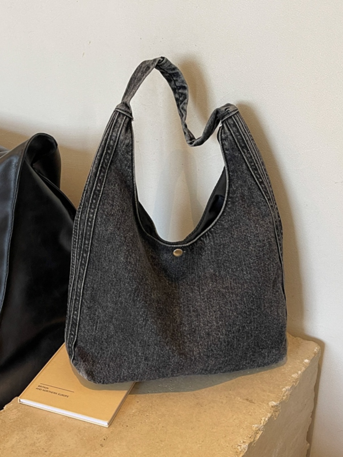 캐주얼 대용량 캔버스 토트 백 통근자 싱글 숄더백 젊은 - Women'S Young Bags 리뷰 및 가격