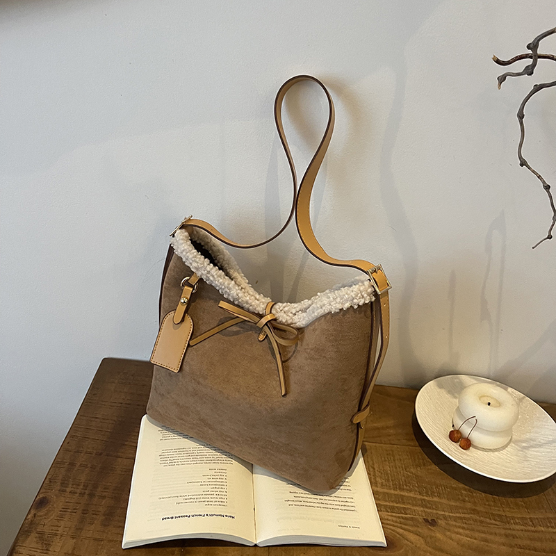 인조 스웨이드 단색 리본 크로스바디 백 2026 브랜드 - Women Bags Branded Sale 리뷰 및 가격