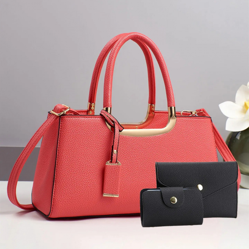 PU 가죽 크로스바디 숄더백, 조절 가능한 스트랩, 심 - Women Bags Gift 리뷰 및 가격