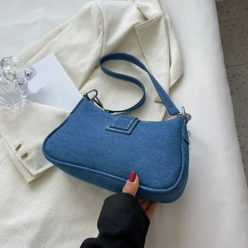 작은 디자인 청바지 가방 여성의 새로운 크로스 숄더 백 - Women Bags Jeans 리뷰 및 가격