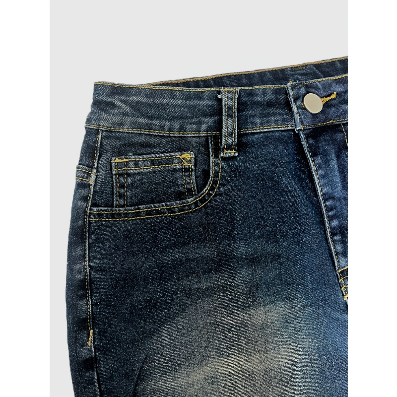 여름 데님 레트로 숏 스커트 여성용 하이웨이스트 섹시  - Women Bags Jeans 리뷰 및 가격