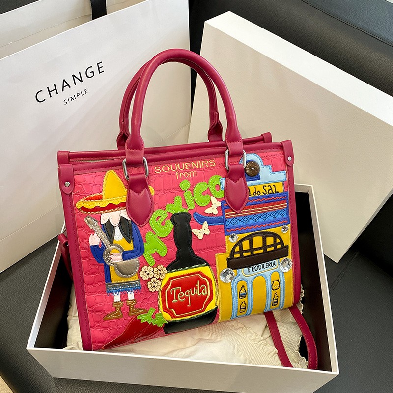 디자인 패치워크 지퍼 2026 핫세일 여성 가방 레트로 - Women Bags Designer Sale 리뷰 및 가격