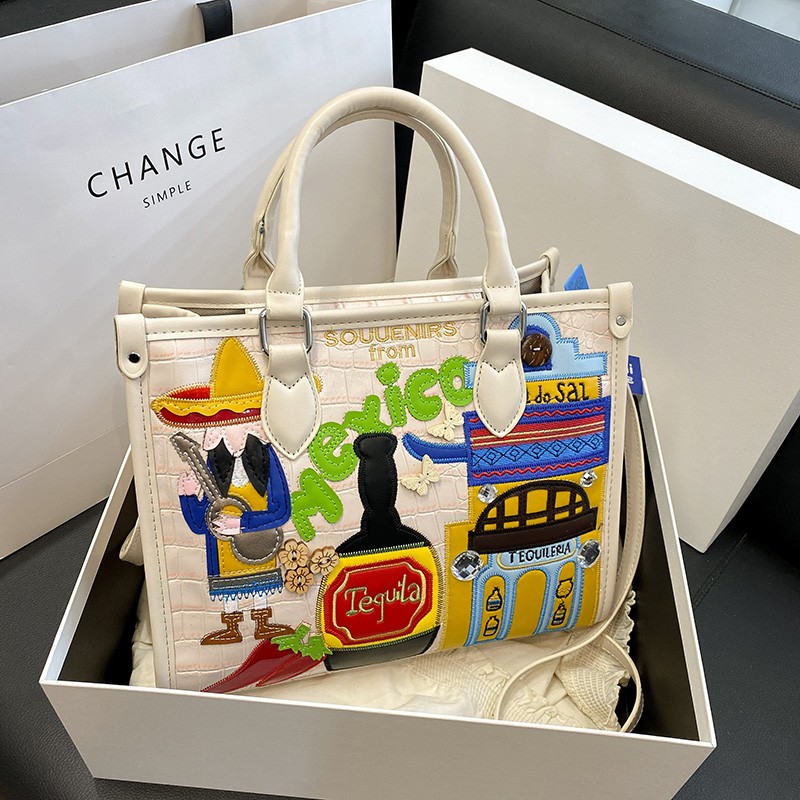 디자인 패치워크 지퍼 2026 핫세일 여성 가방 레트로 - Women Bags Designer Sale 리뷰 및 가격