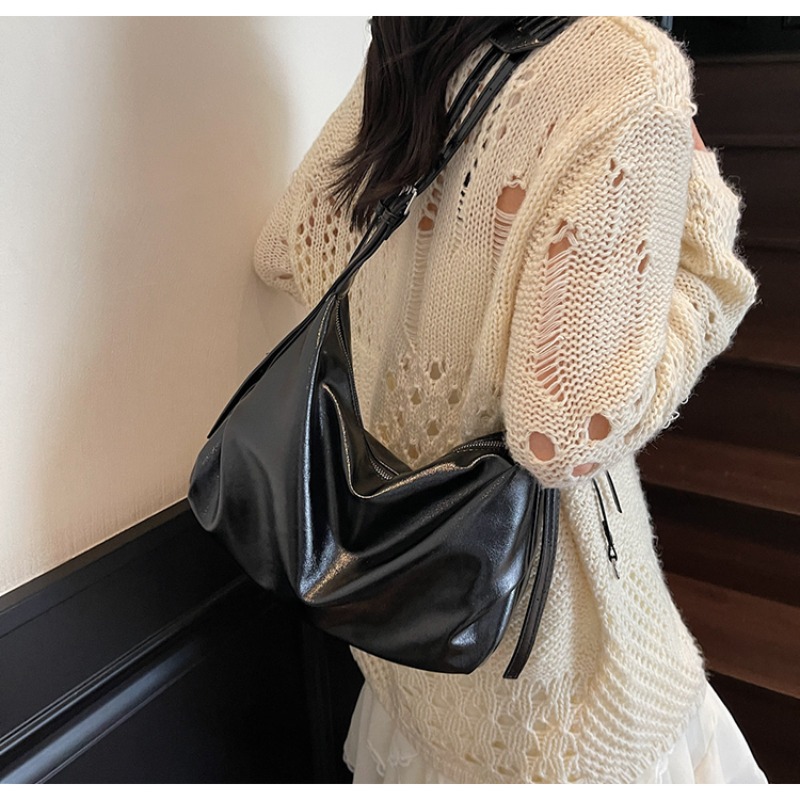 PU 솔리드 컬러 지퍼 캐주얼 크로스백 여성 가방 세일 - Women Bags Branded Sale 리뷰 및 가격