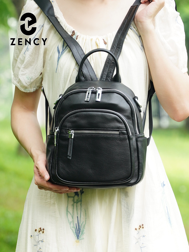 Zency 정품 가죽 소형 배낭 배낭 멀티 포켓 디자인 - Women Bags For Work 리뷰 및 가격