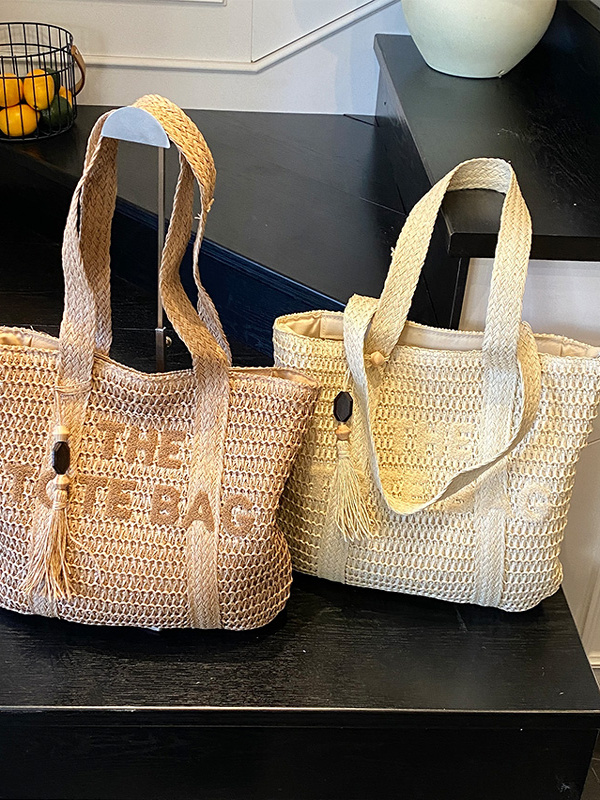 여름 해변 여행용 대용량 밀짚 가방 캐주얼 패션 싱글  - Women Bags Aldo 리뷰 및 가격