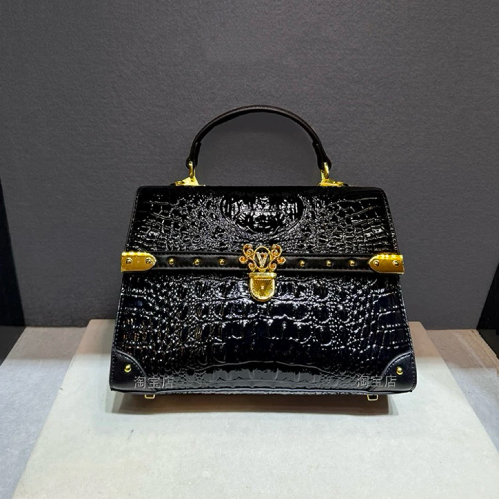 럭셔리 디자이너 브랜드의 새로운 가죽 패션 악어 인쇄  - Women Bags Branded Sale 리뷰 및 가격