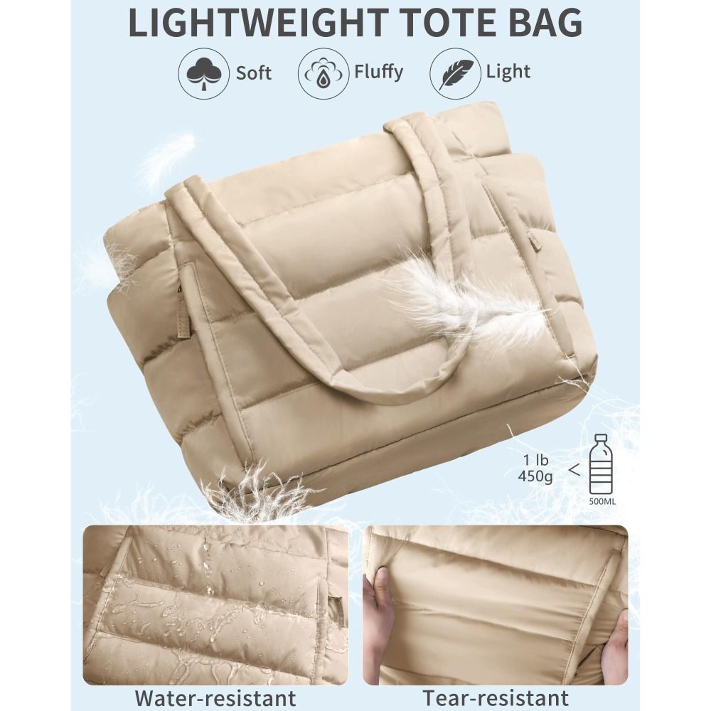 대용량 여성용 푸퍼 토트백, 동전 지갑 포함 다용도 포 - Women Bags Aldo 리뷰 및 가격
