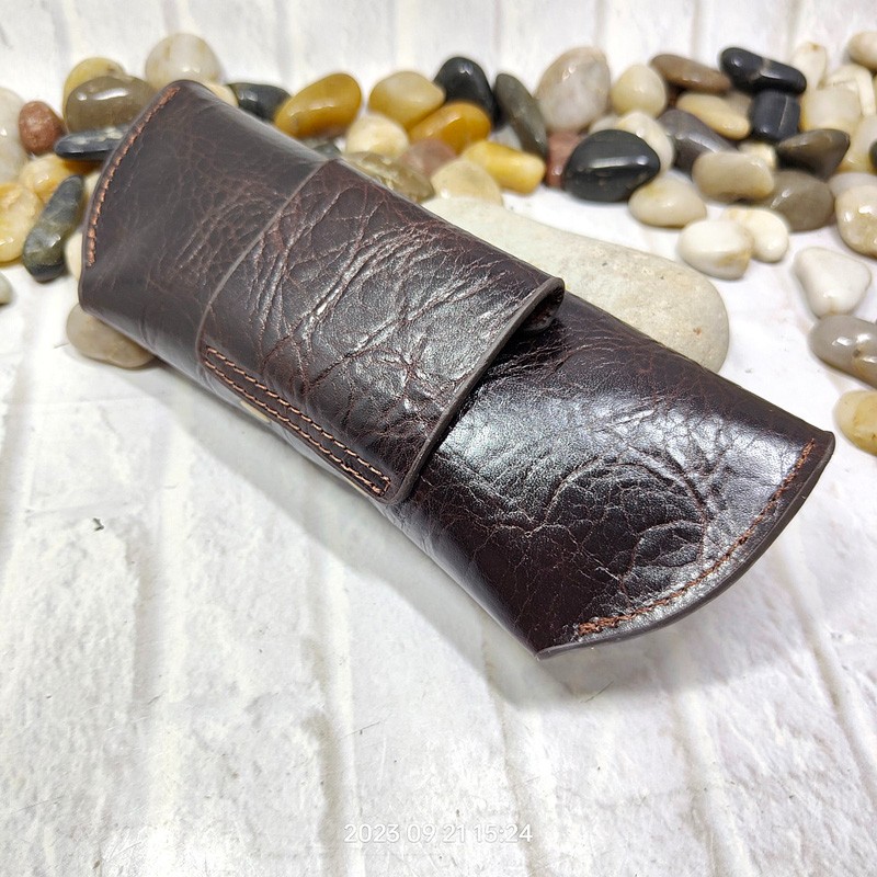 정품 가죽 선글라스 상자 포켓 벨트 팩, 휴대용 남성  - Saddle Bag Leather 리뷰 및 가격