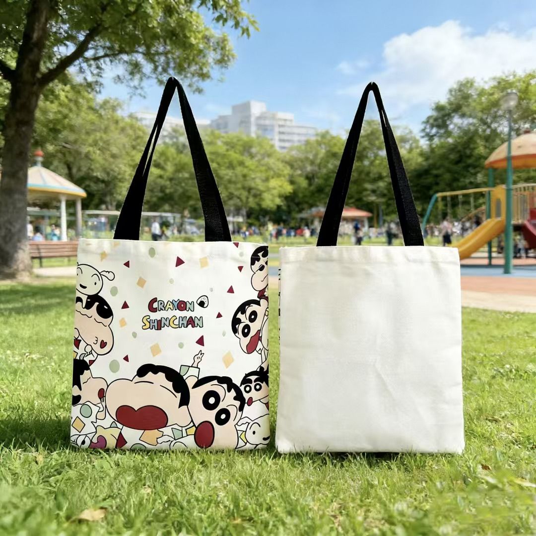 2026 새로운 크레용 신짱 캔버스 토트 백 대용량 여 - Women Bags Gift 리뷰 및 가격