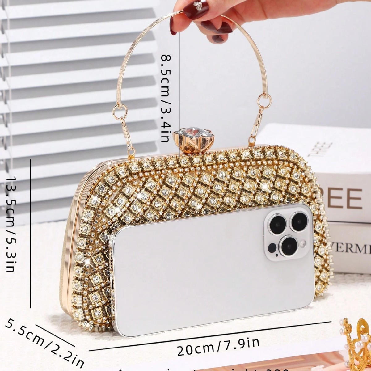 럭셔리 다이아몬드 글리터 이브닝 백 실버 컬러 웨딩 신 - Women Bags Aldo 리뷰 및 가격