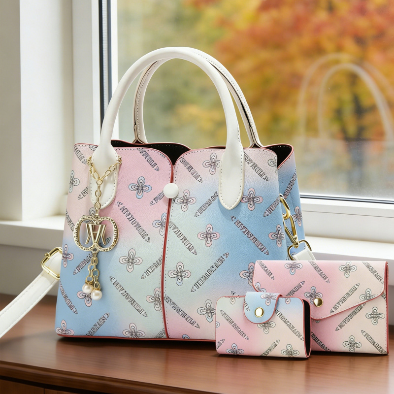 그라디언트 여성용 3종 세트 가방, 여성용 숄더백 및  - Women Bags Gift 리뷰 및 가격